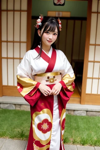 ياباني, امرأة جميلة, تحفة فنية, عروس المعبد